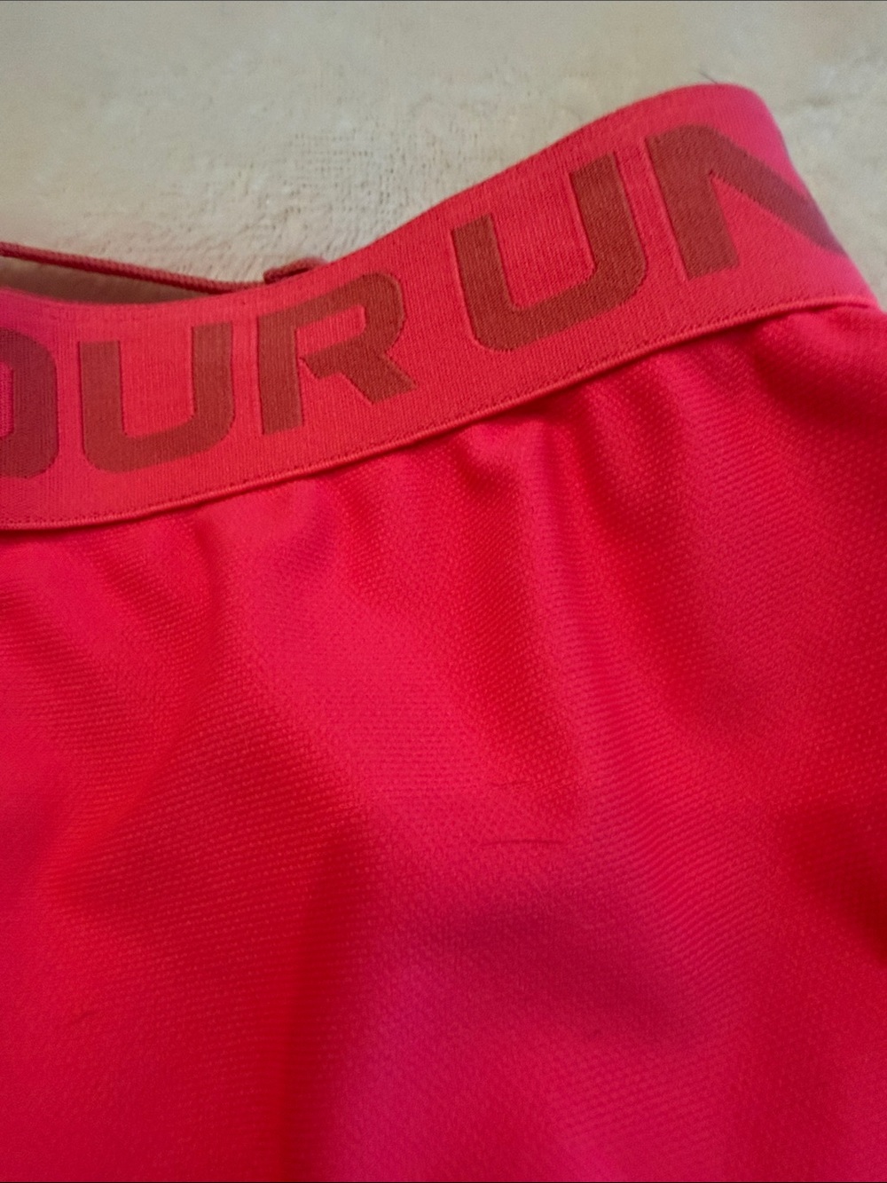 Under Armour Girls' Athletic Shorts in Hot Pink, Teal, and Royal Blue sz YLg - Picture 6 of 9